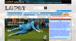Desktop Screenshot of logiciels-gagner-paris-sportifs-turf.com